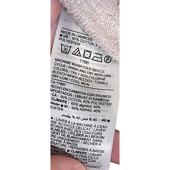 Old Navy Women's Cardigan Open Front 3/4 Sleeve Tight-Knitted‎ Gray Sz. Small - Picture 6 of 10